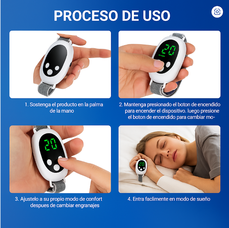 Pulsera Antiestrés & Sueño Profundo