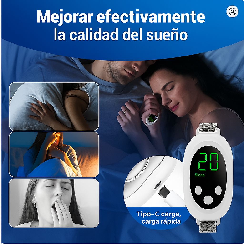 Pulsera Antiestrés & Sueño Profundo